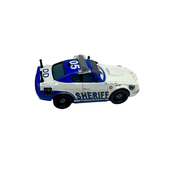 Disney Pixar Cars Sheriff Carburetor County Didi 05 Diecast Car HTF - Picture 4 of 6